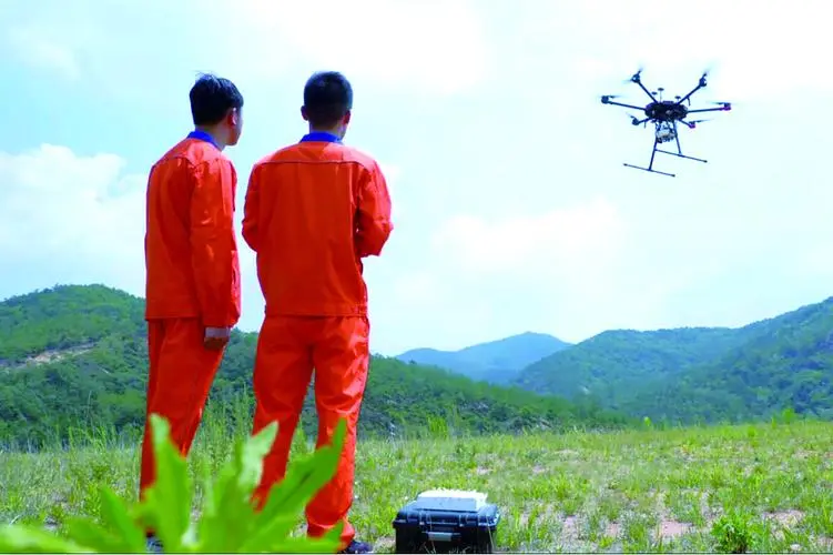 道真无人机倾斜摄影巡检拍摄
